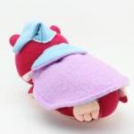 Cute Sleeping Bear, Soft Plush, Sock Plush